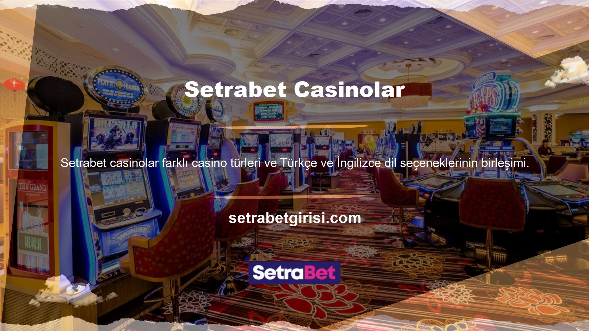 Sitenin oyunlar kategorisi Türkiye’den hizmet veren casino meraklıları için ilgi çekici seçenekler içermektedir
