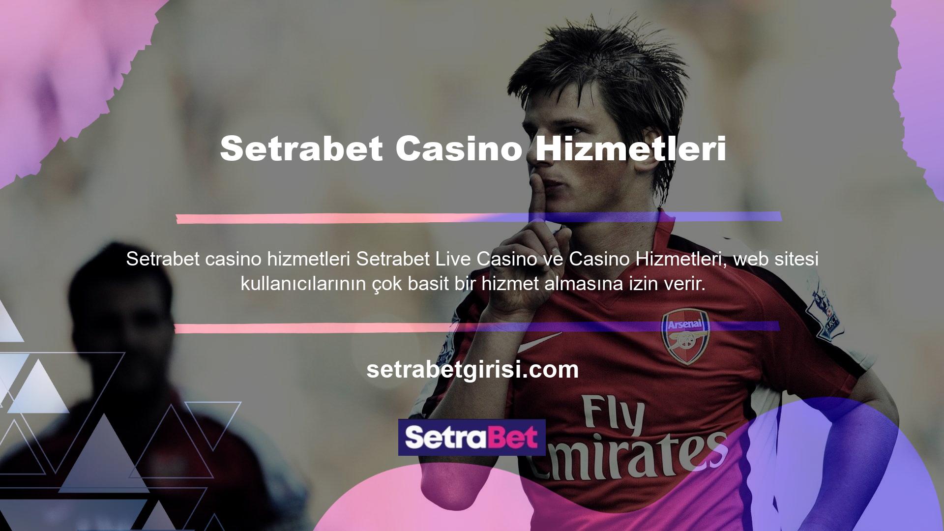 Bu site, casino meraklıları ve oyuncular için tek bir web sitesinde tek bir hesap kullanmaları için idealdir
